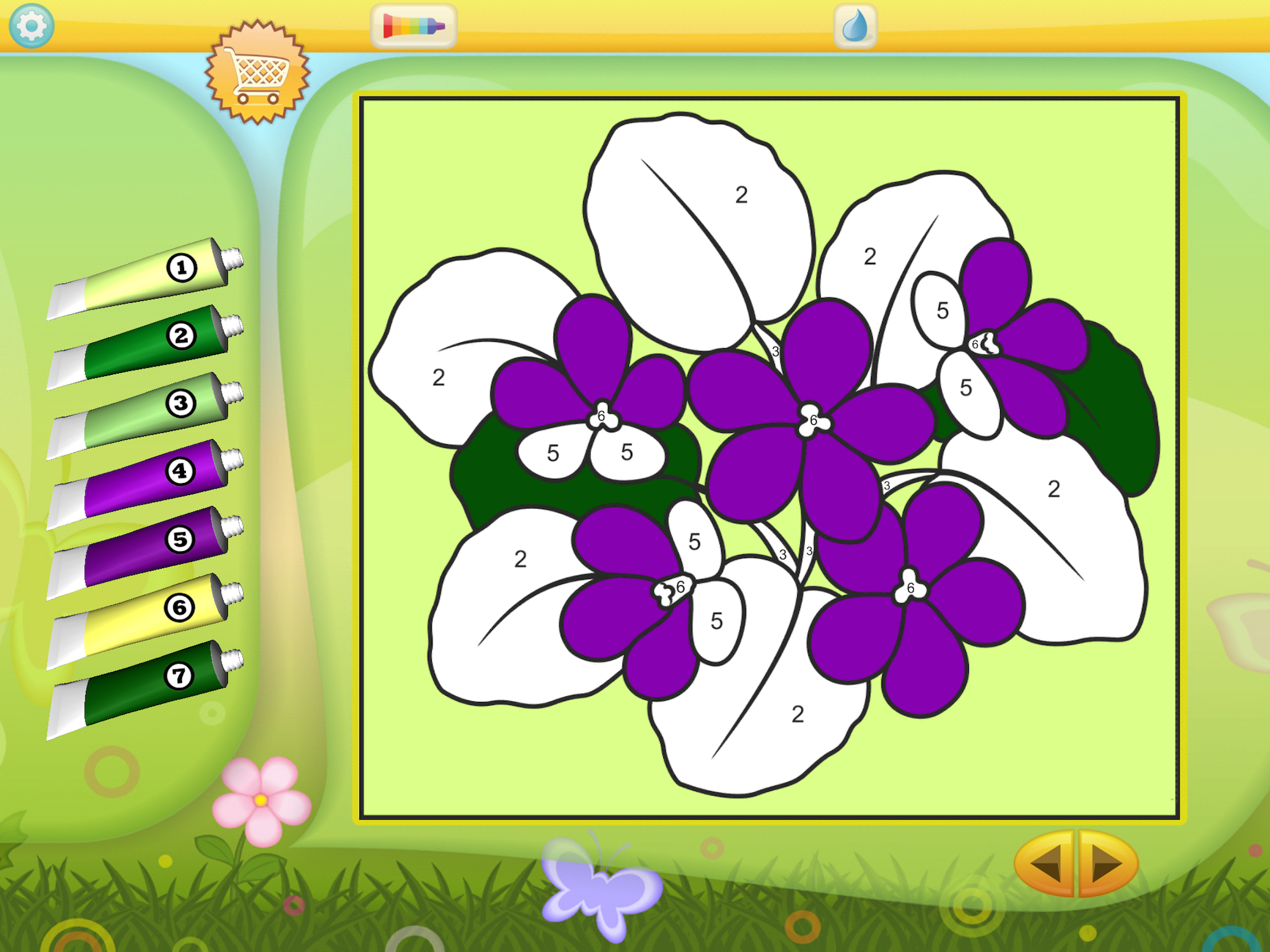 Color By Numbers Flowers Review AcTo Dementia